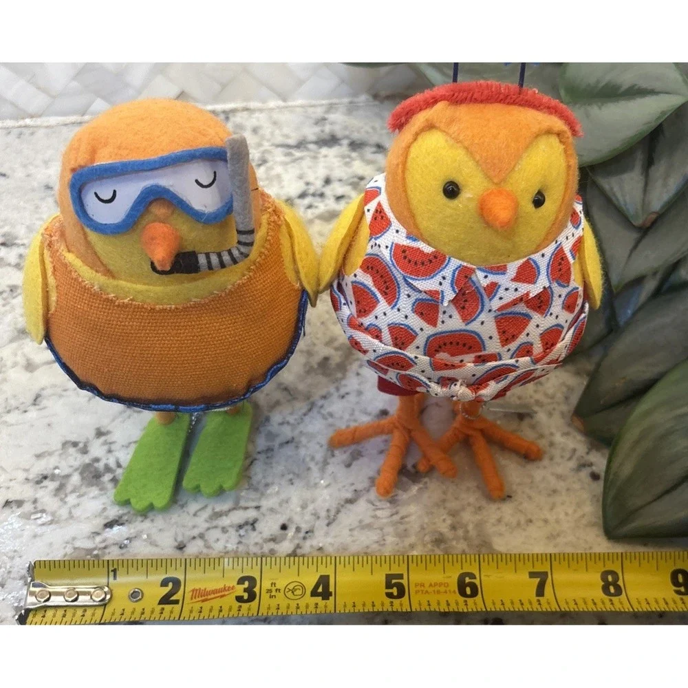 Target Birds Diver & Mellie 2023 Summer Featherly Sun Squad Pool Party Decor